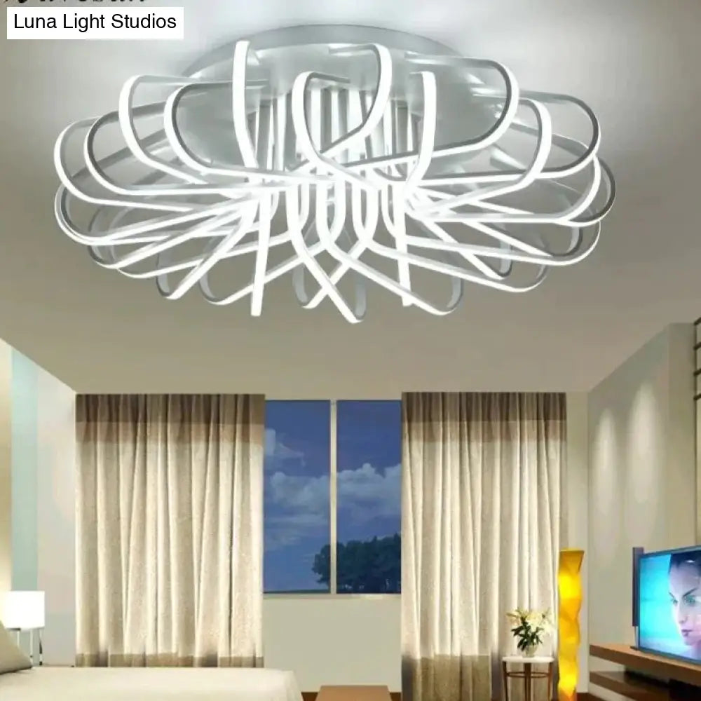 Surface Mount Ceiling Light Fixture For Bedroom Living Room Acrylic Lamp Decorative Lampshade