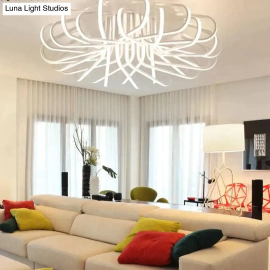 Surface Mount Ceiling Light Fixture For Bedroom Living Room Acrylic Lamp Decorative Lampshade