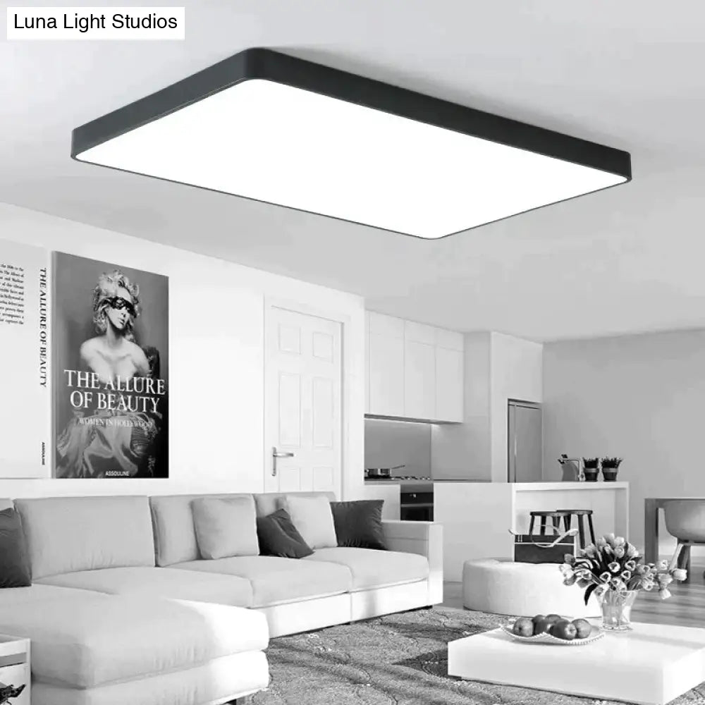 Surface Mount Ultra Thin 5Cm Led Ceiling Light Dimmable Modern Lamp Home Lighting Living Room