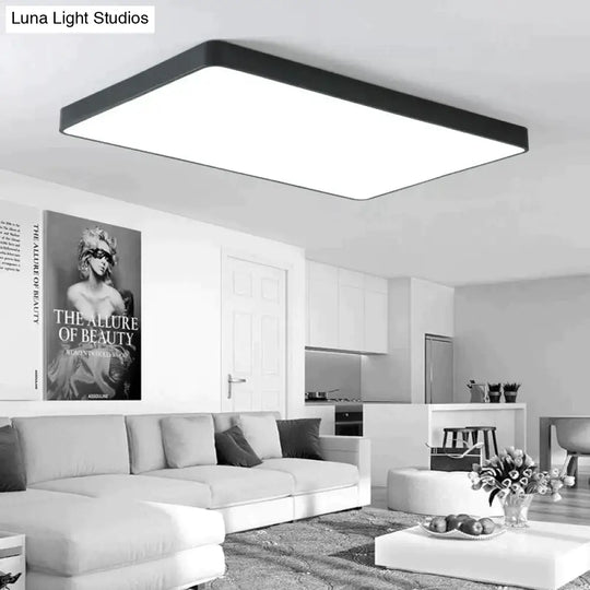 Surface Mount Ultra Thin 5Cm Led Ceiling Light Dimmable Modern Lamp Home Lighting Living Room