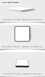Surface Mount Ultra Thin 5Cm Led Ceiling Light Dimmable Modern Lamp Home Lighting Living Room
