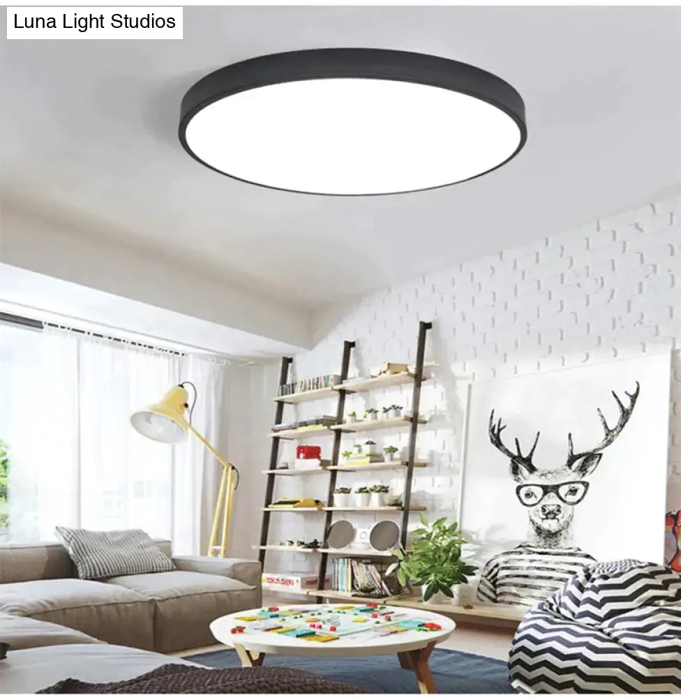 Surface Mount Ultra Thin 5Cm Led Ceiling Light Dimmable Modern Lamp Home Lighting Living Room