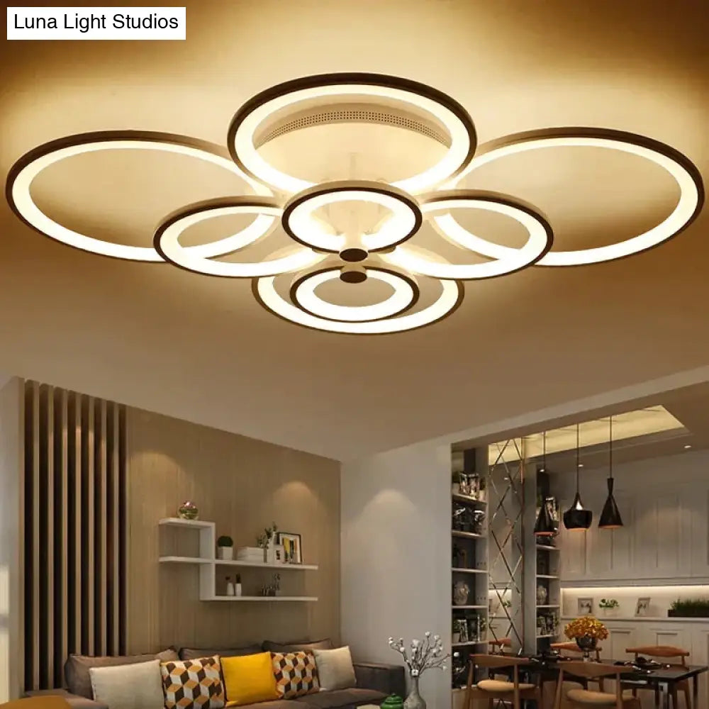 Surface Mounted Modern Led Ceiling Lights For Living Room Bedroom