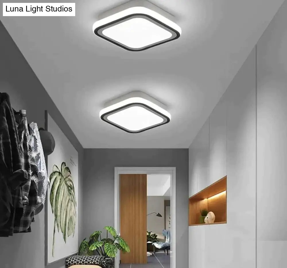 The Fashion Modern Led Ceiling Lights For Hallway Study Room Living Indoor Lighting 16-18W