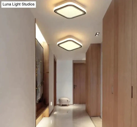 The Fashion Modern Led Ceiling Lights For Hallway Study Room Living Indoor Lighting 16-18W