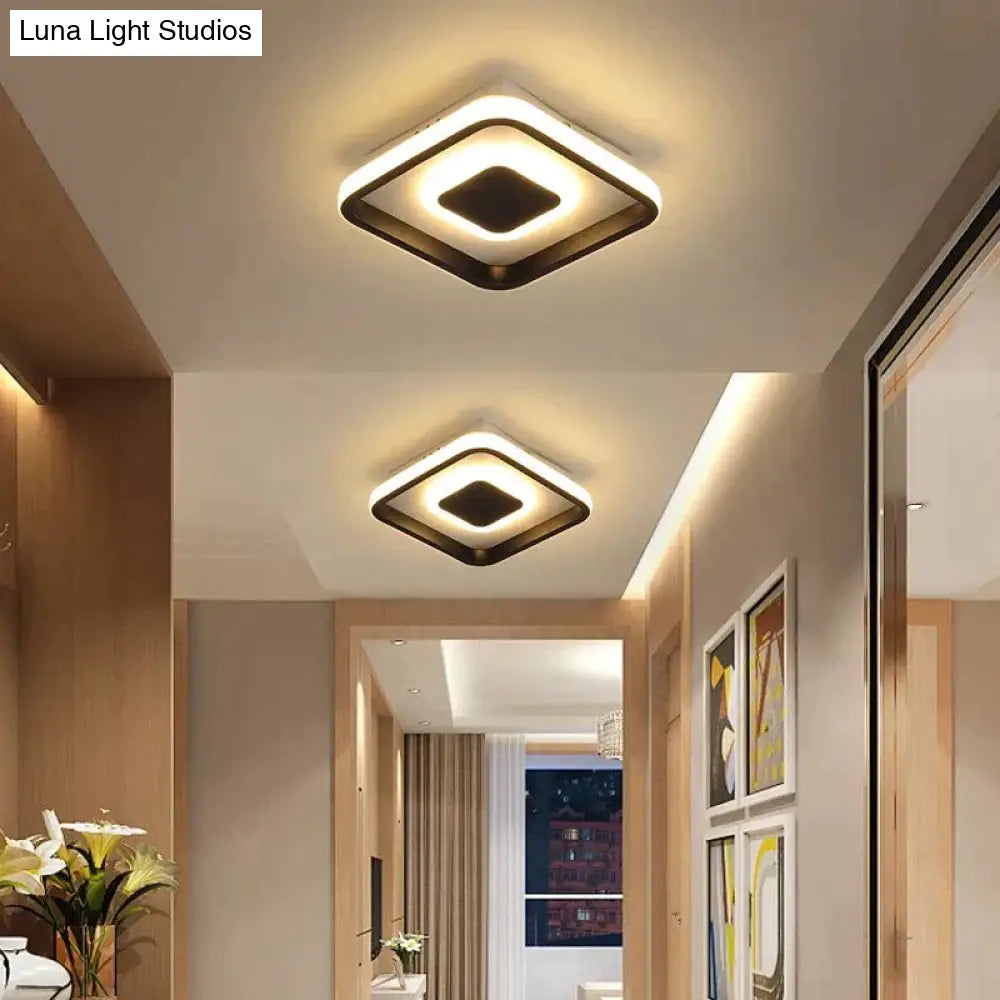 The Fashion Modern Led Ceiling Lights For Hallway Study Room Living Indoor Lighting 16-18W