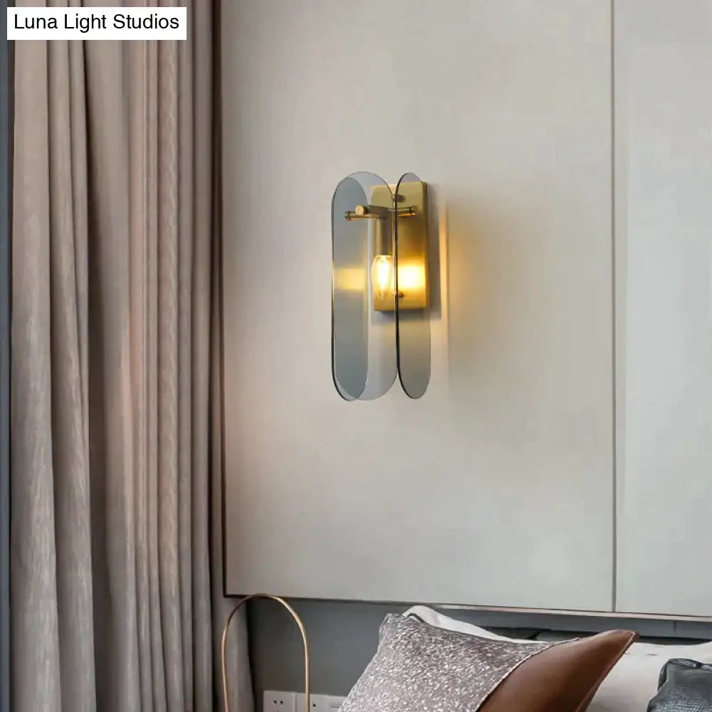 The Living Room Background Copper Wall Lamp Lamps