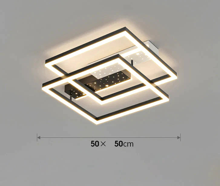 Thin Bedroom Restaurant Modern Simple Side-emitting LED Ceiling Lamp Decoration