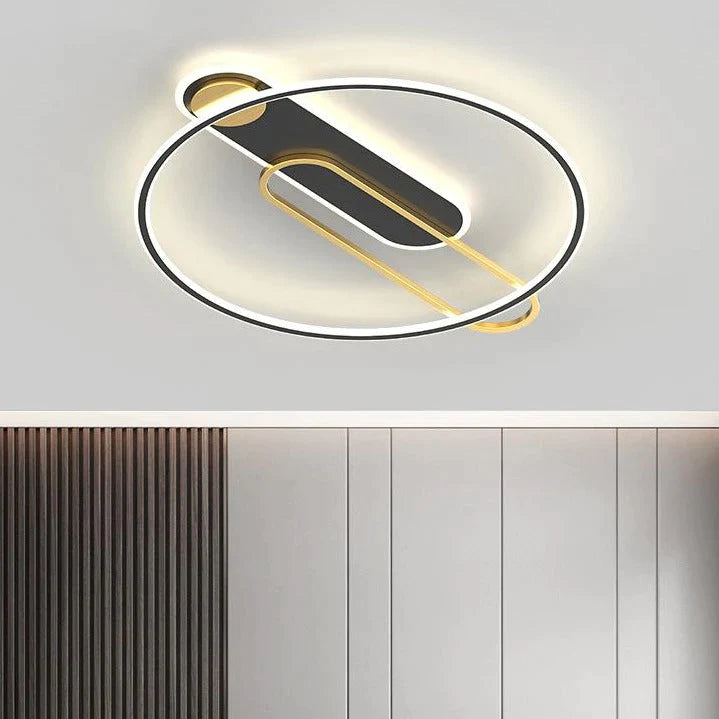 Thin Bedroom Restaurant Modern Simple Side-Emitting Led Ceiling Lamp Decoration Round / B Stepless