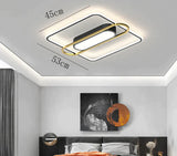 Thin Bedroom Restaurant Modern Simple Side-Emitting Led Ceiling Lamp Decoration