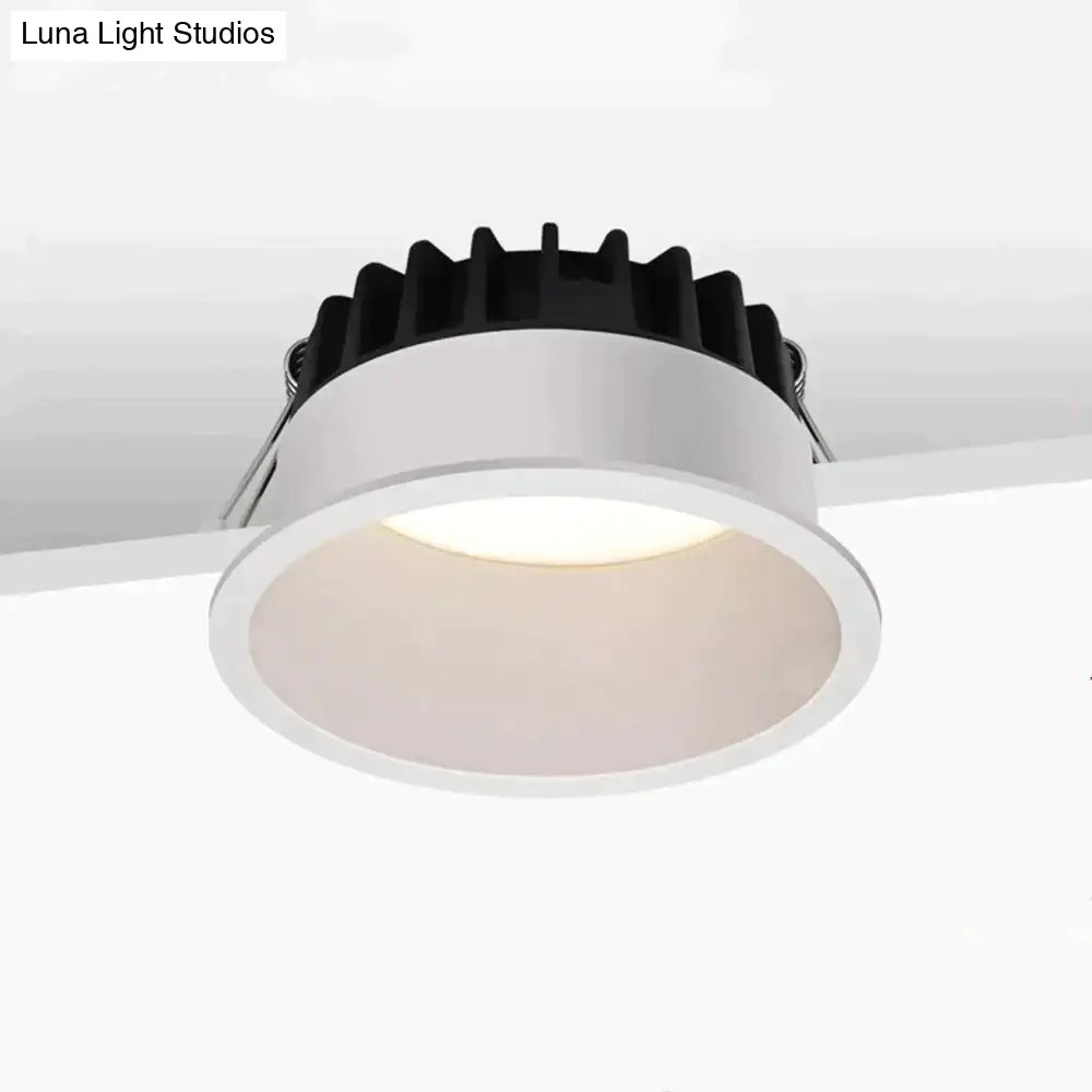 Three Color Light Changeable Led Spot Lights Recessed Ceiling Lamp 15W 10W 7W Living Room Simple