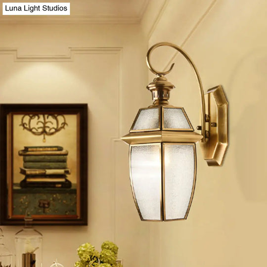 Traditional Gold Urn Sconce - Wall Lighting Fixture For Dining Room