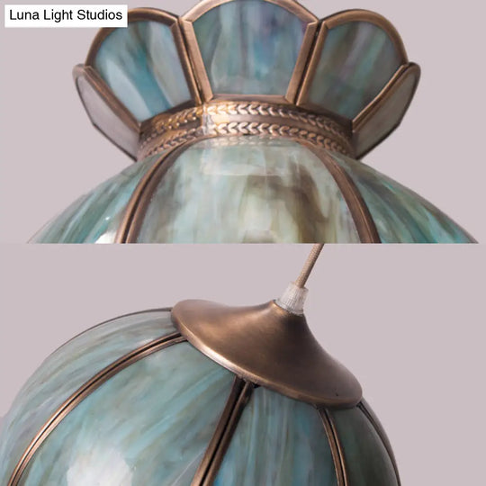 Traditionary Pewter Dome Pendant Light With 1 Bulb For Living Room - 9.5/10.5 Wide