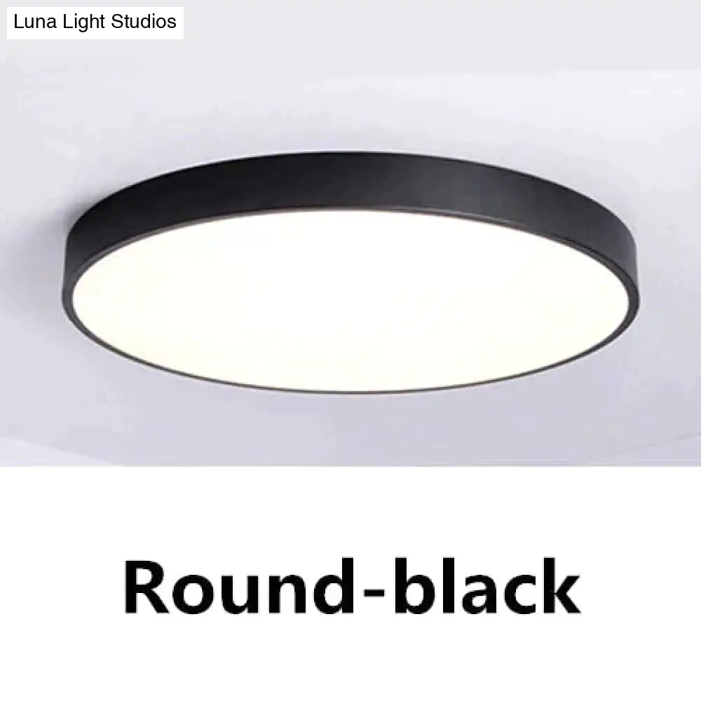 Ultra-Thin Led 5Cm Ceiling Light Modern Lamp Surface Mount Flush Panel Remote Control For Restaurant