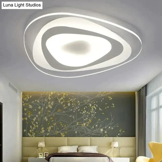 Ultra Thin Triangle Ceiling Lights Lamps For Living Room Bedroom