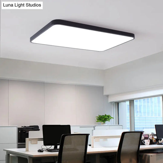 Ultrathin Led Ceiling Light Fixture - Sleek & Modern Conference Room Lighting