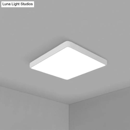 Ultrathin Led Ceiling Light Fixture - Sleek & Modern Conference Room Lighting White / 19.5