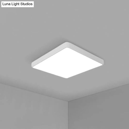 Ultrathin Led Ceiling Light Fixture - Sleek & Modern Conference Room Lighting White / 16