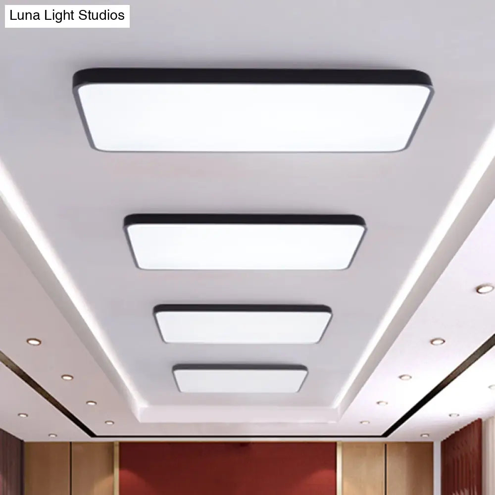 Ultrathin Led Ceiling Light Fixture - Sleek & Modern Conference Room Lighting