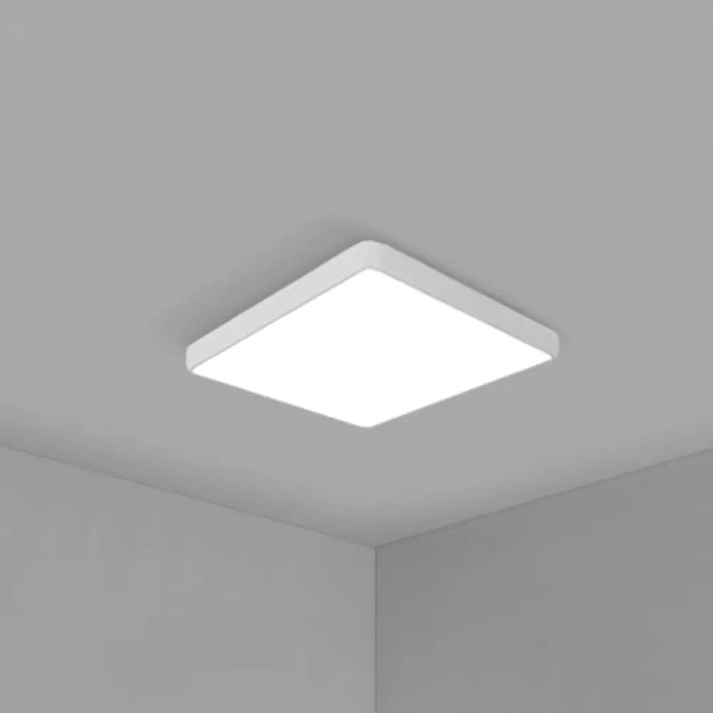 Ultrathin Led Ceiling Light Fixture - Sleek & Modern Conference Room Lighting White / 12’