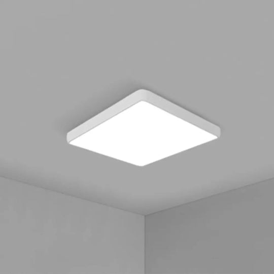 Ultrathin Led Ceiling Light Fixture - Sleek & Modern Conference Room Lighting White / 16’