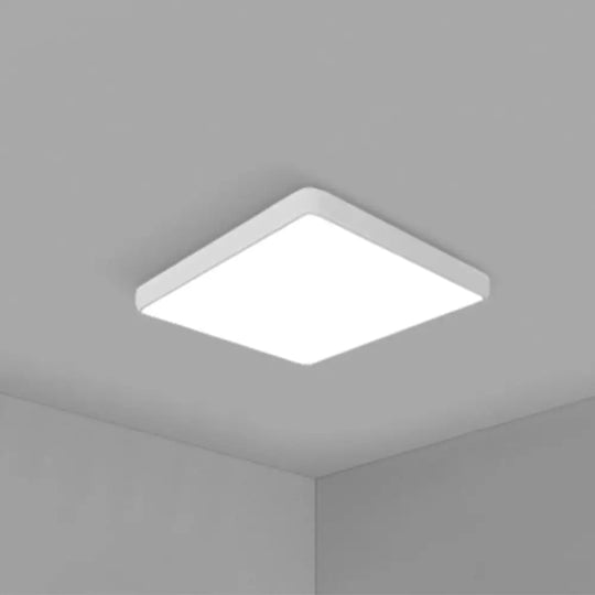 Ultrathin Led Ceiling Light Fixture - Sleek & Modern Conference Room Lighting White / 19.5’