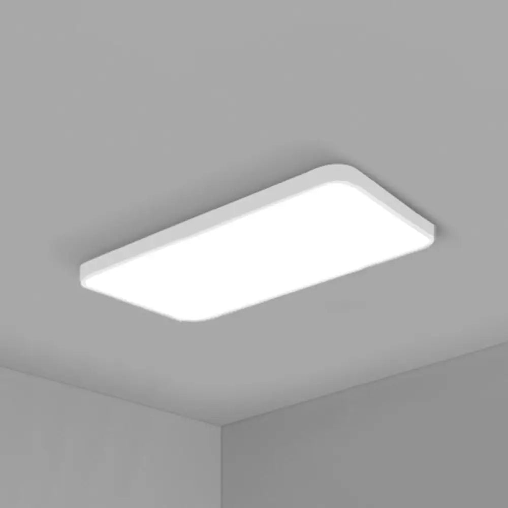 Ultrathin Led Ceiling Light Fixture - Sleek & Modern Conference Room Lighting White / 23.5’