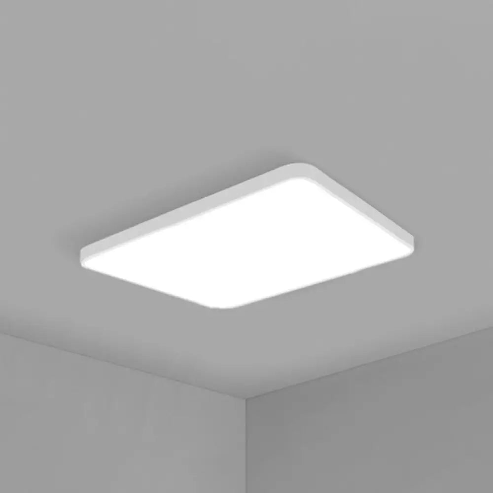 Ultrathin Led Ceiling Light Fixture - Sleek & Modern Conference Room Lighting White / 35.5’