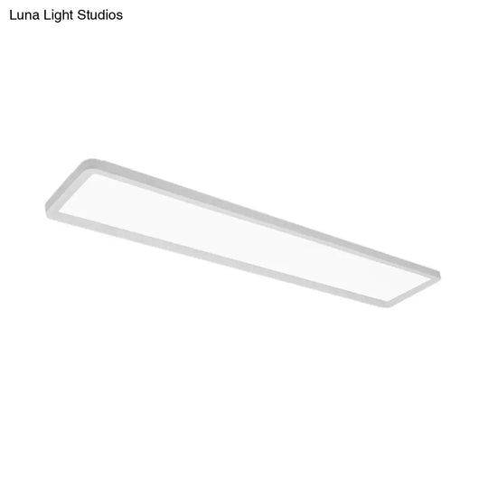 Ultrathin Led Flush Mount Ceiling Lamp - 16’/19.5’/31.5’ Warm/White Light Options