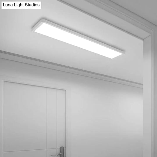 Ultrathin Led Flush Mount Ceiling Lamp - 16’/19.5’/31.5’ Warm/White Light Options