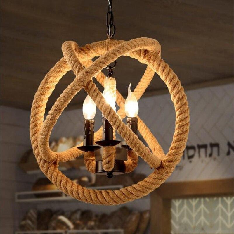 Vintage Industrial Hanging Pendant Lamp For Dining Room Corridor Decor
