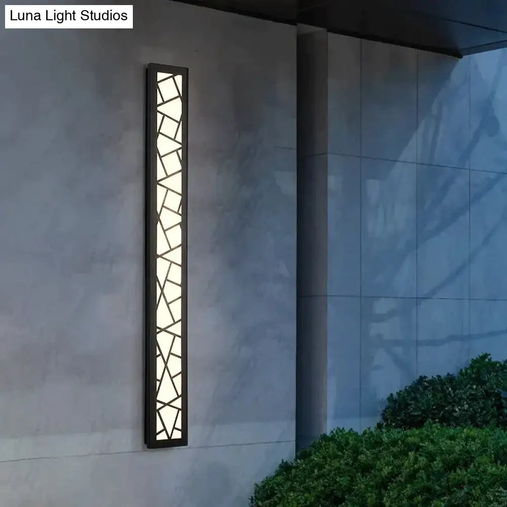 Waterdichte Outdoor Wandlamp Led Tall Ip65 Aluminium Licht Tuin Villa Veranda Blaker 110V 220V Wall