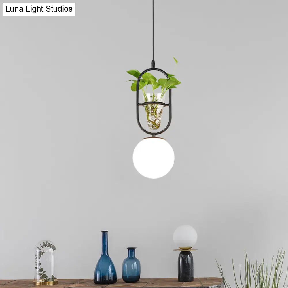 White Glass Factory Hanging Pendant Ceiling Light With Unique Design Options