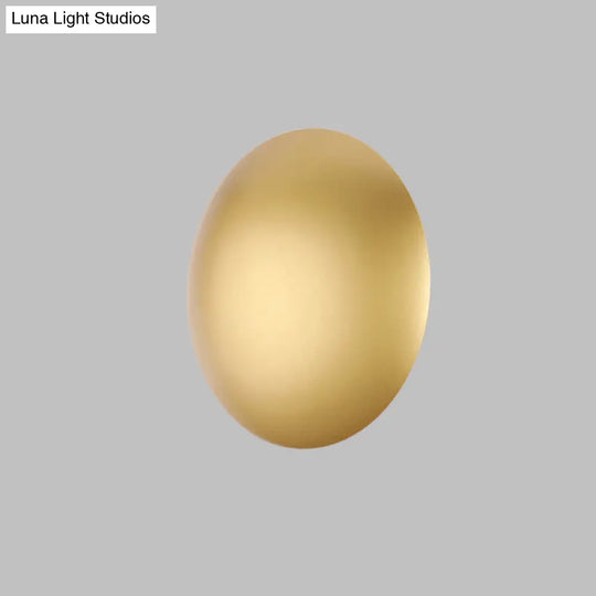 White/Gold Led Wall Light With Warm/White Illumination - Perfect For Modern Bedrooms